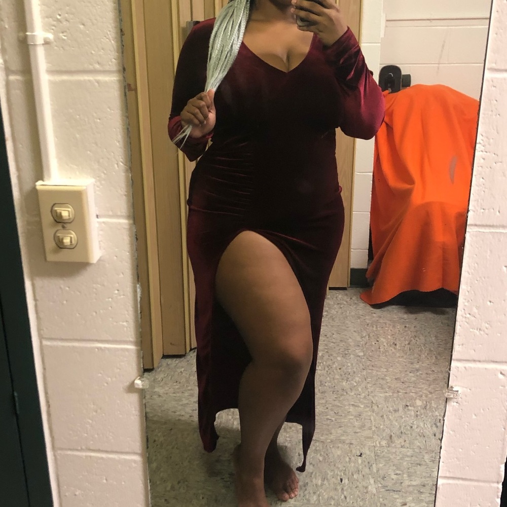 Love Sex Magic Velvet Dress